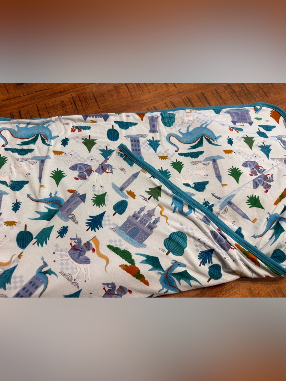 Little Sleepies Knight's Quest Large Cloud Blanket
